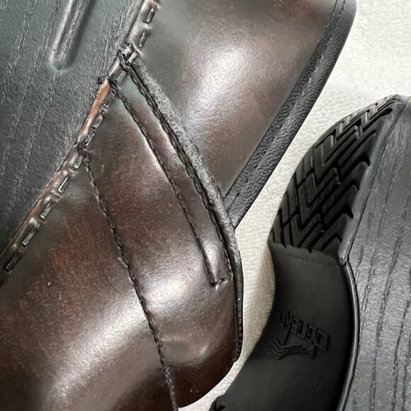Dansko Dark Brown Clogs, EU 38 Narrow - Picture 3 of 12